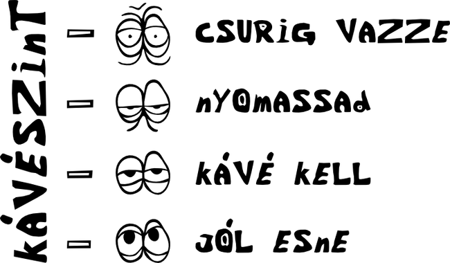 Kávészintező bögre