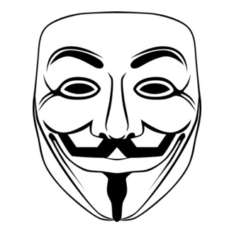 Anonymus - Guy Fawkes mask