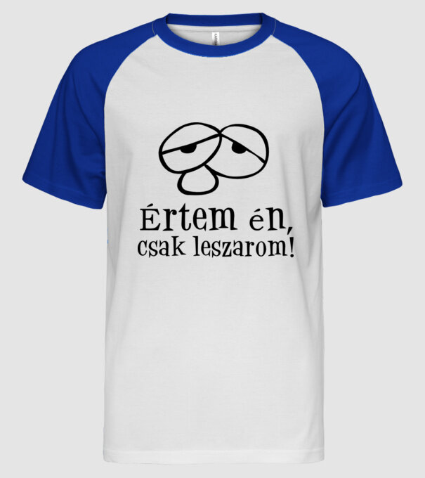  minta fehér/royal pólón