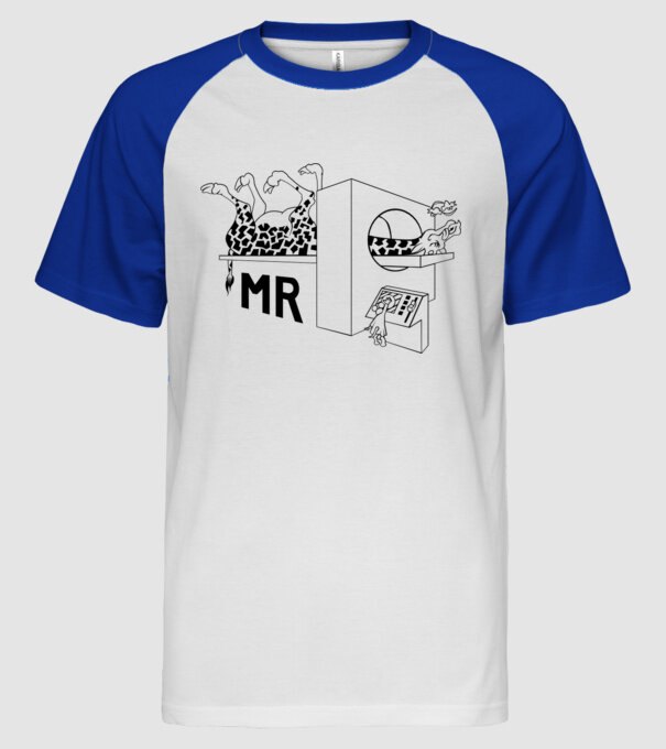  minta fehér/royal pólón