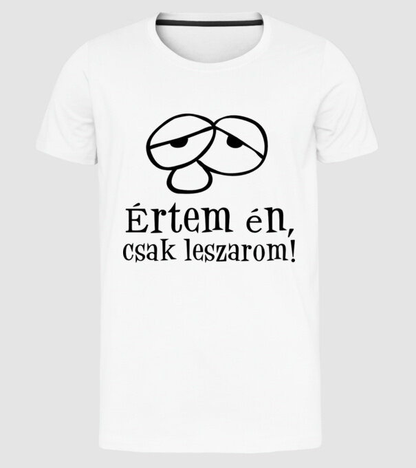  minta fehér pólón
