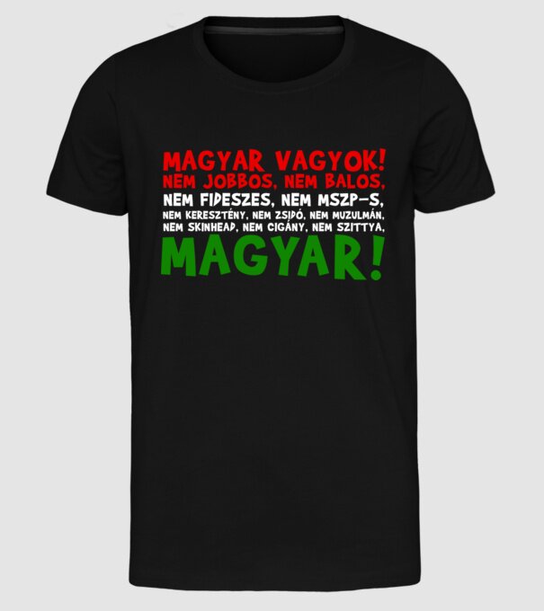  minta fekete pólón
