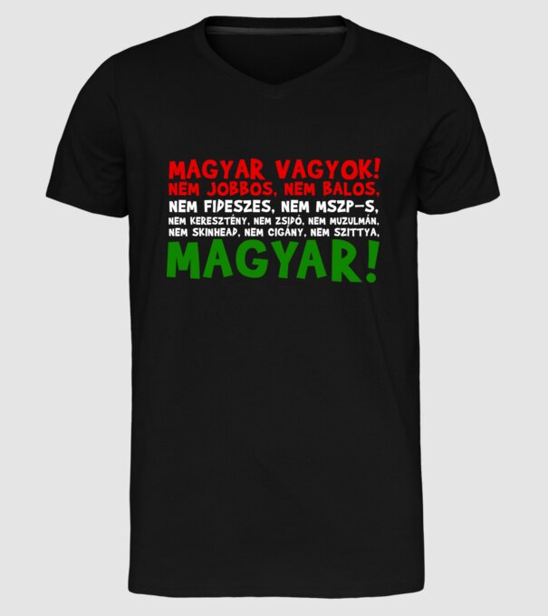  minta fekete pólón