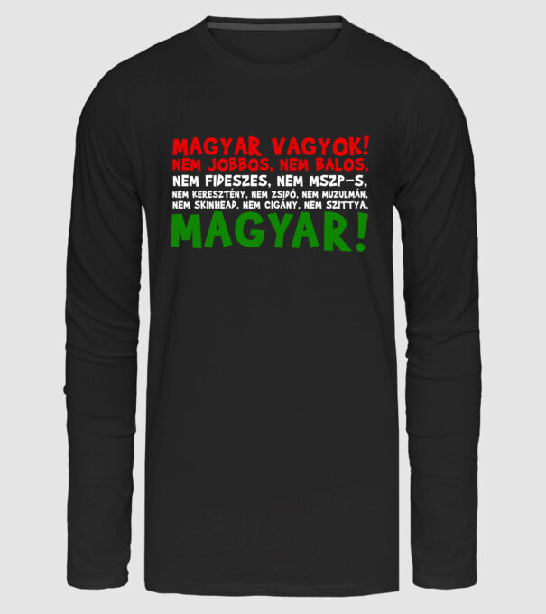  minta fekete pólón