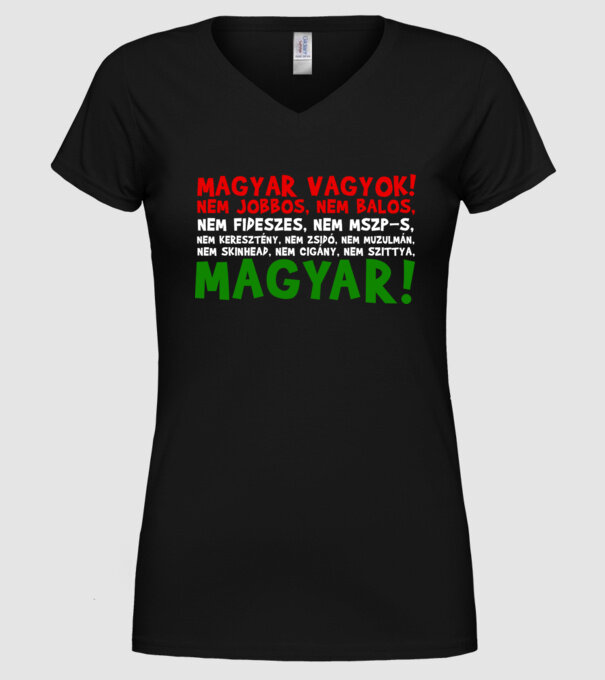  minta fekete pólón