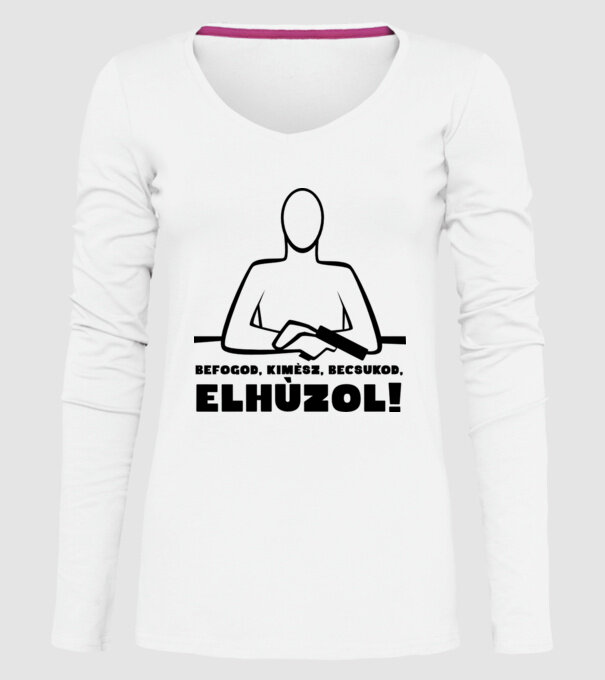  minta fehér pólón