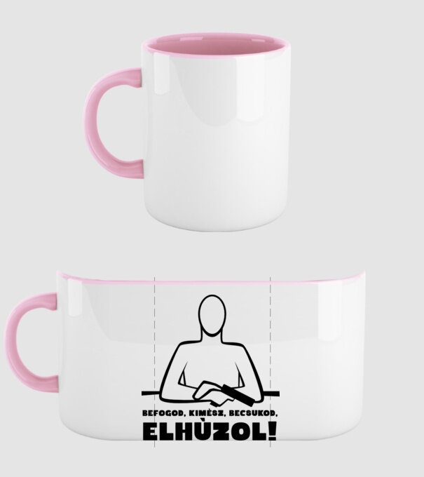  minta világos rózsaszín pólón