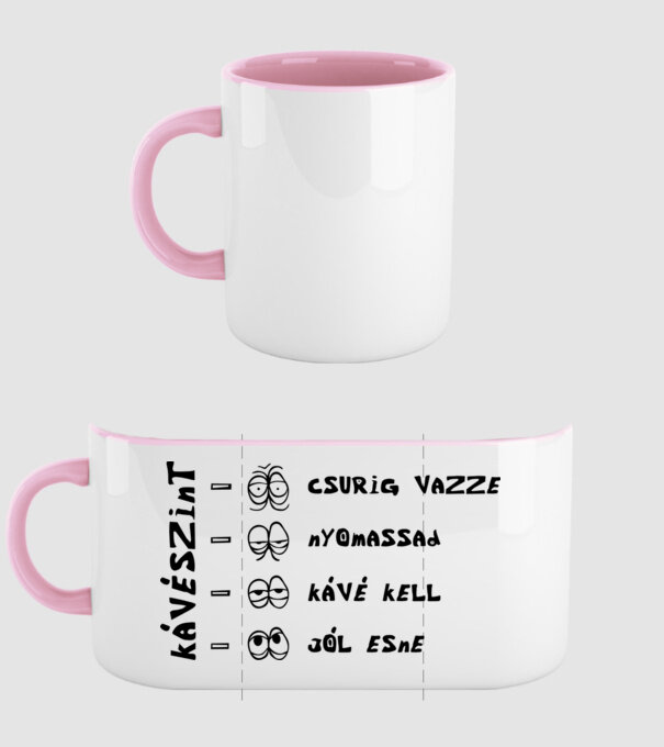  minta világos rózsaszín pólón