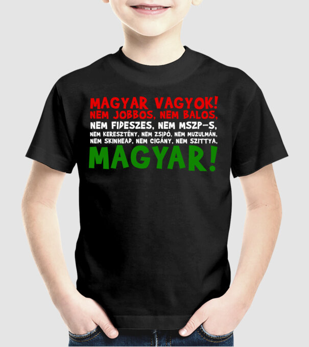  minta fekete pólón