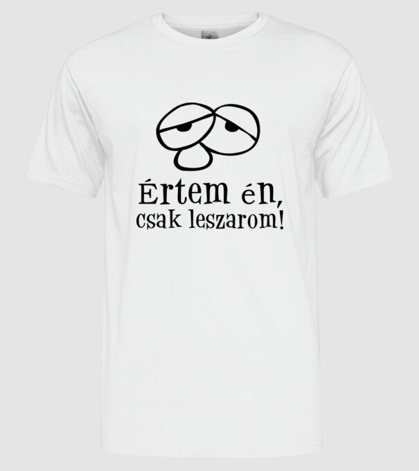  minta fehér pólón