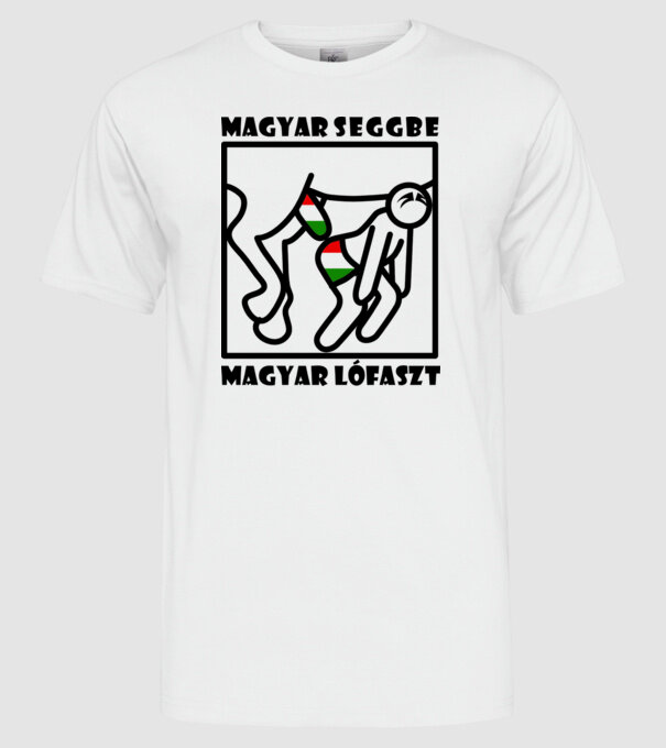  minta fehér pólón