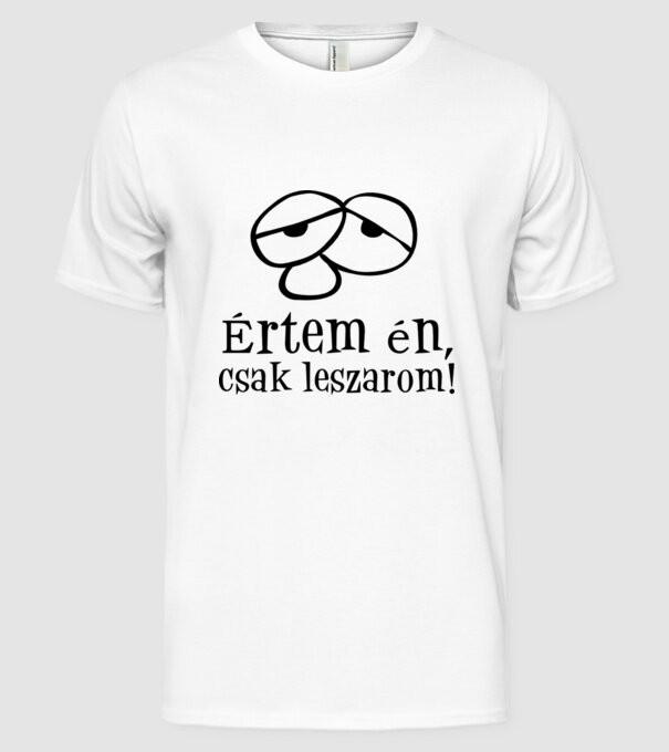  minta fehér pólón