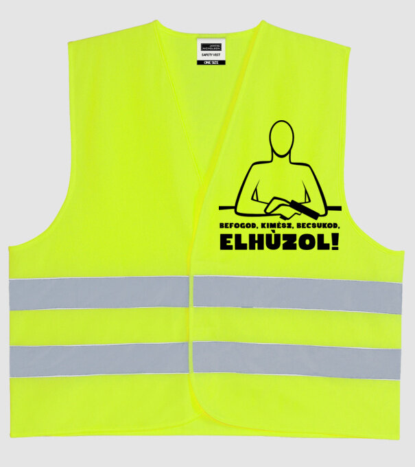  minta neonsárga pólón