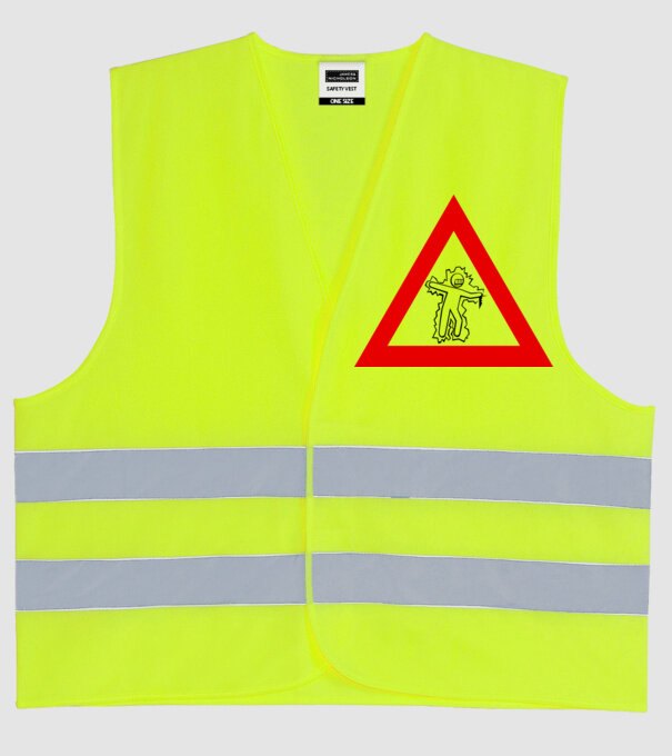  minta neonsárga pólón