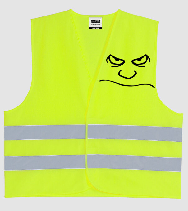  minta neonsárga pólón