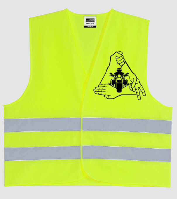  minta neonsárga pólón
